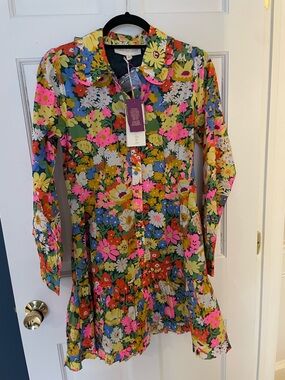 Love the Label and Liberty of London Floral Button-Front Marketa Dress